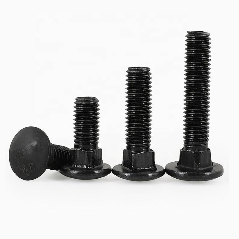 Black Carriage Bolts