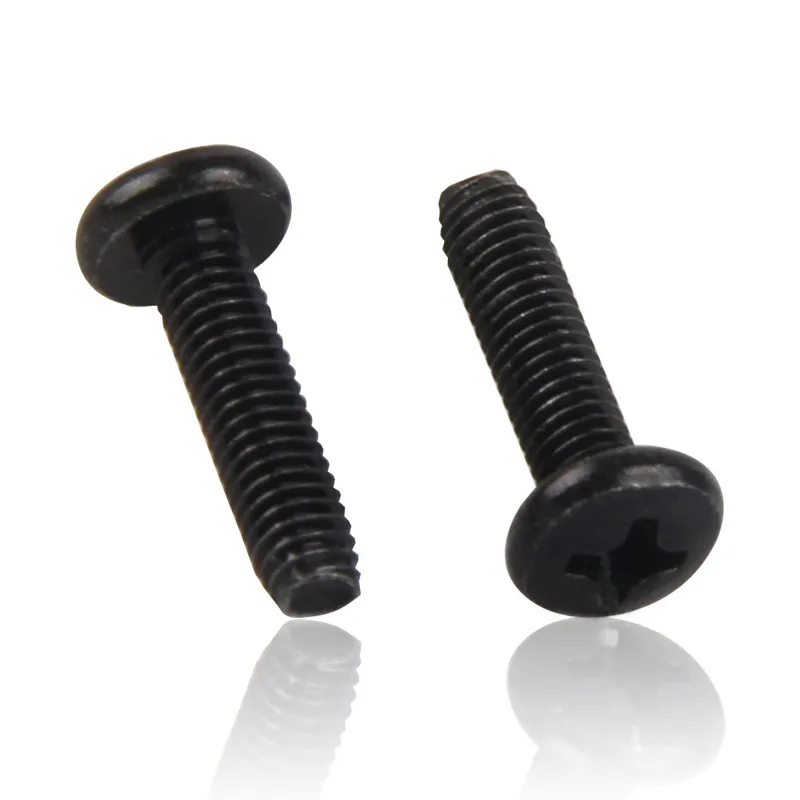 Black Machine Screws