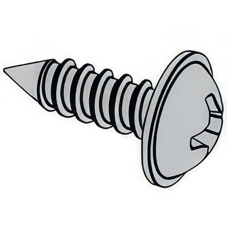 Muchinjikwa Recessed Pan Head Tapping Screws With Collar