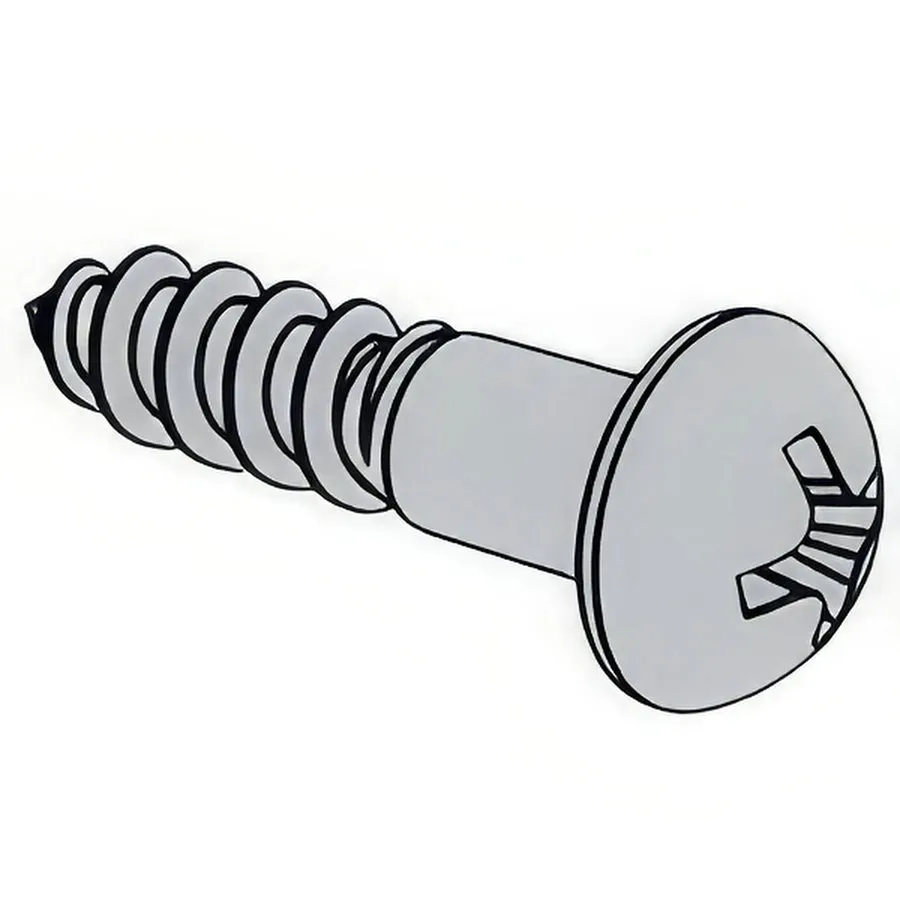 Msalaba Recessed Round Head Wood Screws