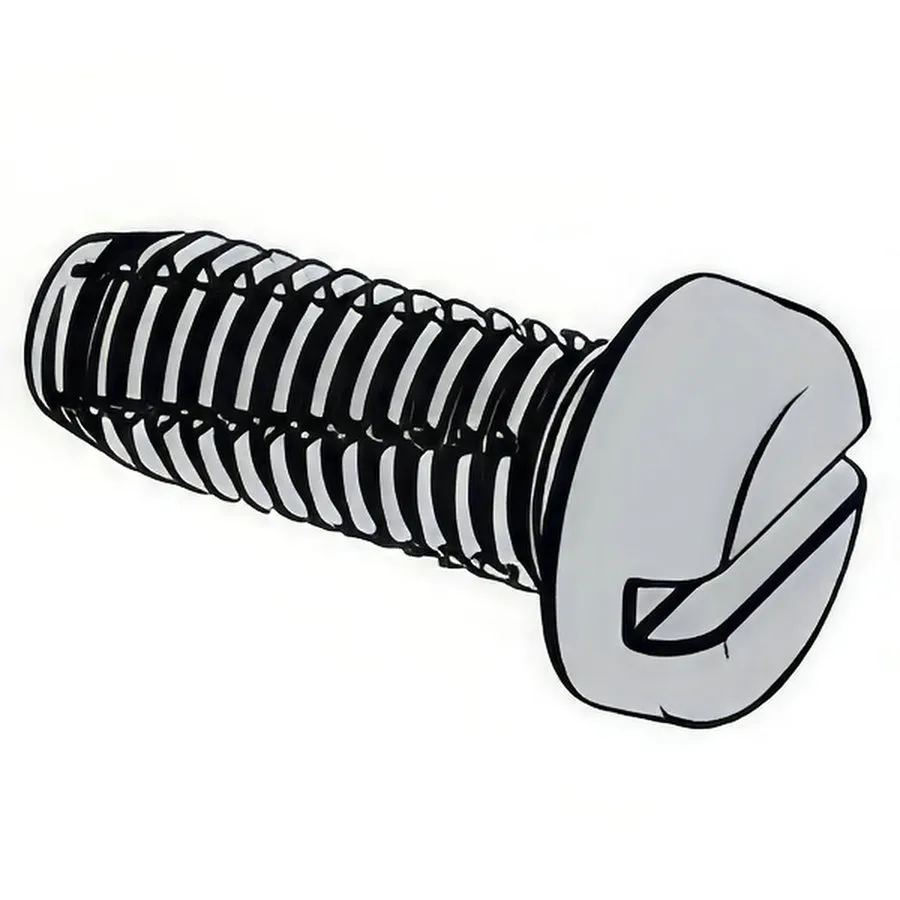 Slotted Cheese Head Thread Cutting Screws