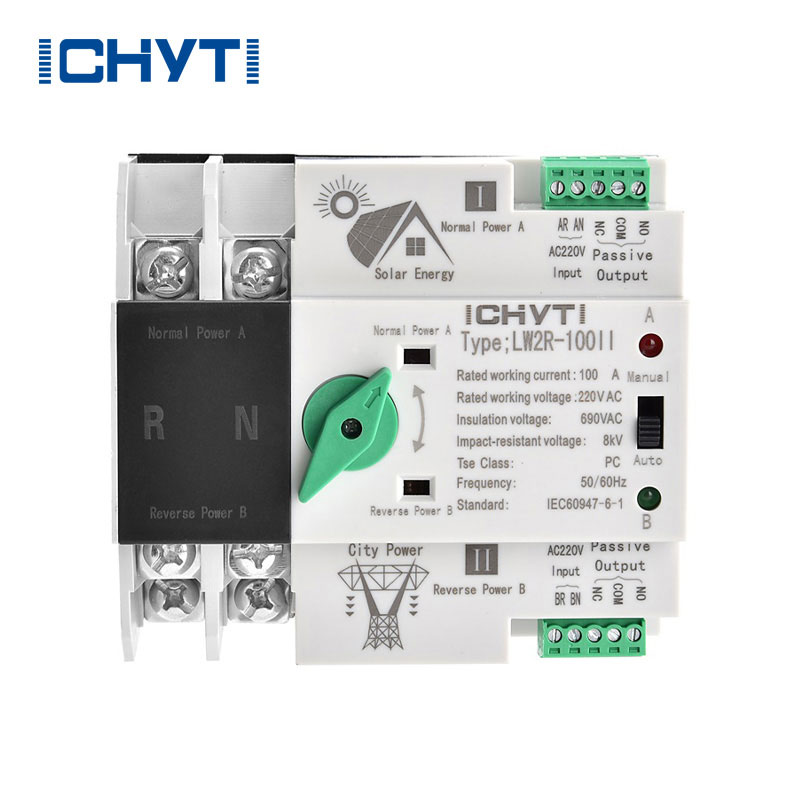 100a Ats Changeover Switch