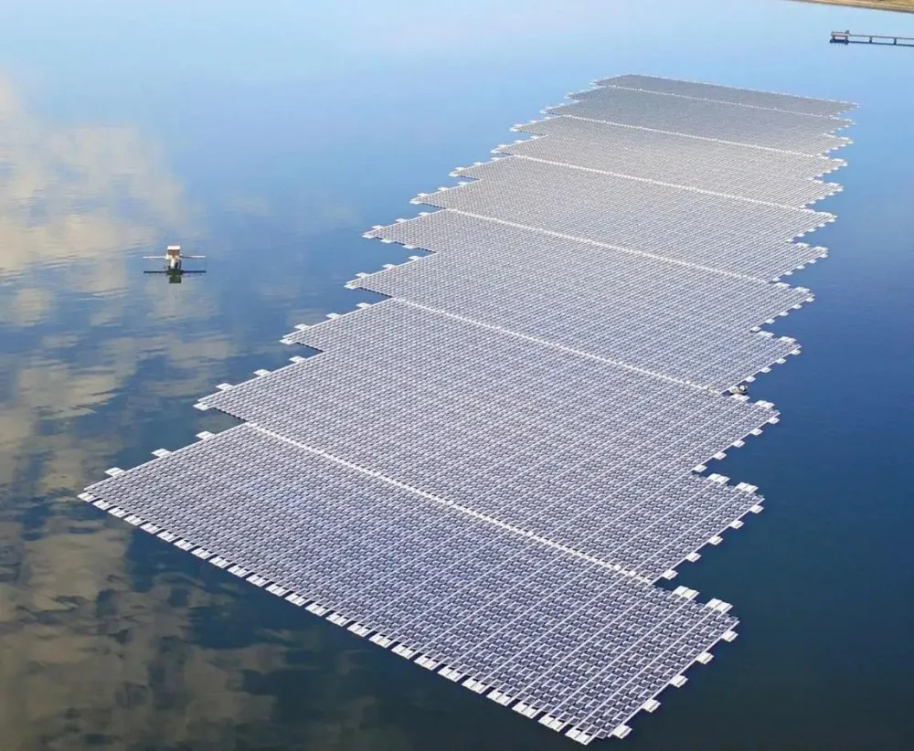 Offshore drijvende fotovoltaïsche zonne-energie