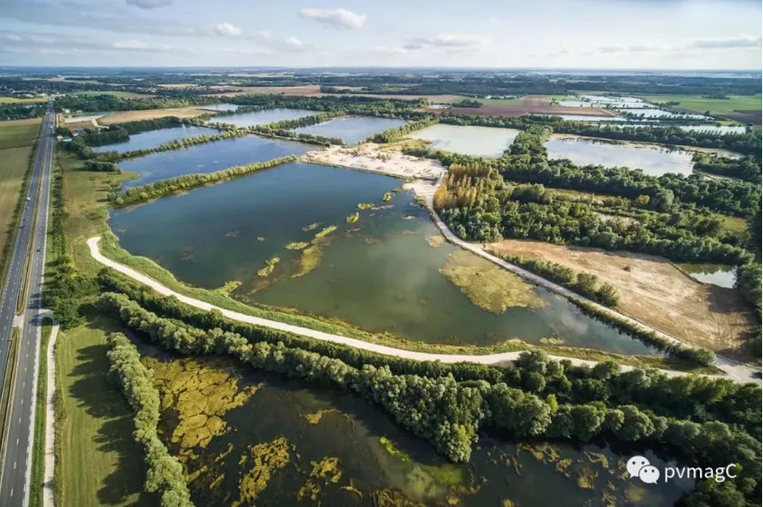 La plus grande centrale photovoltaïque flottante d'Europe