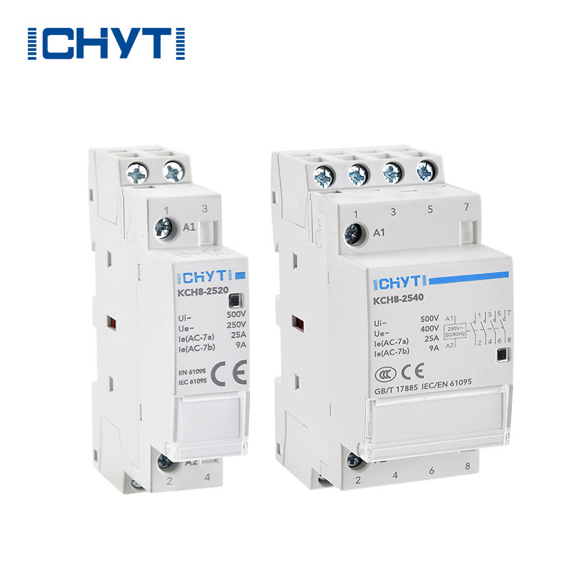 3 Phase 4 Pole Ac Contactor