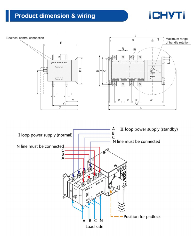 200 Amp Automatic Transfer Switch