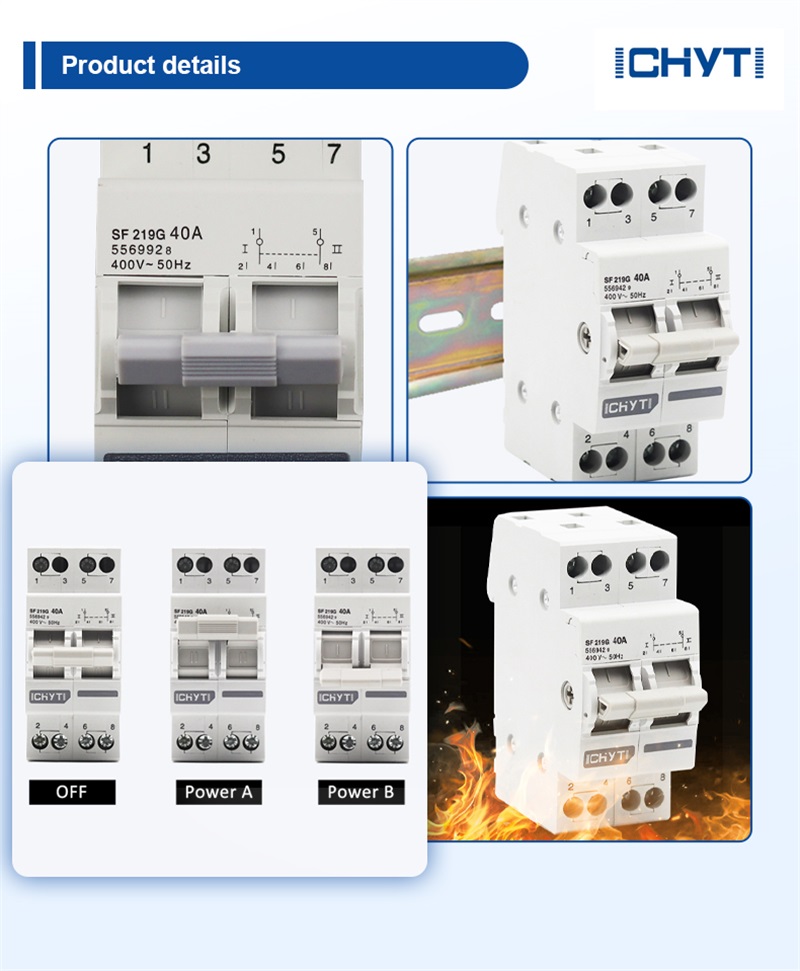3 Phase Manual Transfer Switch
