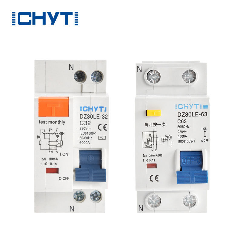Rcd Rccb Residual Current Protection Circuit Breaker