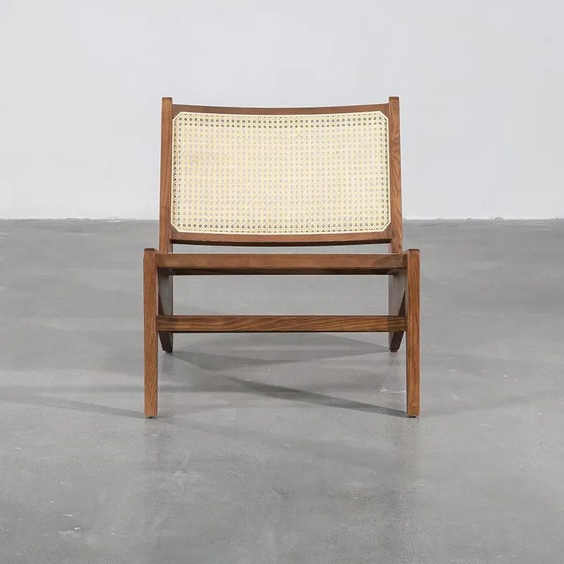 Réplica de sillón canguro de madera maciza