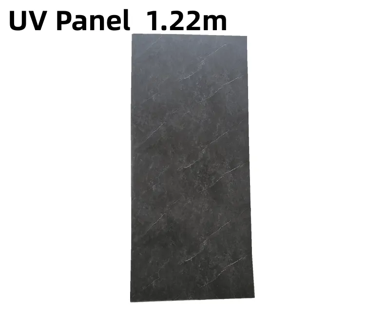 Висок лъскав 1220x2440 mm 3 mm изкуствен PVC мраморен UV лист