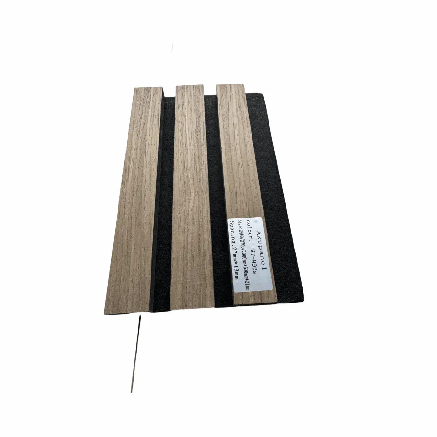 သစ်သား acoustic panels Soundproof slats နံရံများ