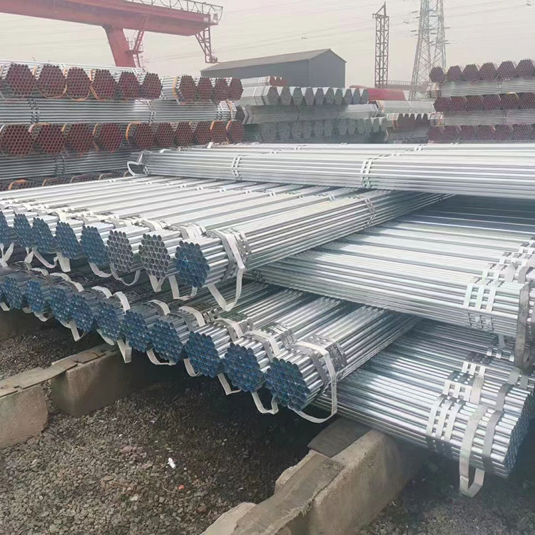 What is Schedule 40 galvanized steel pipe used for?
