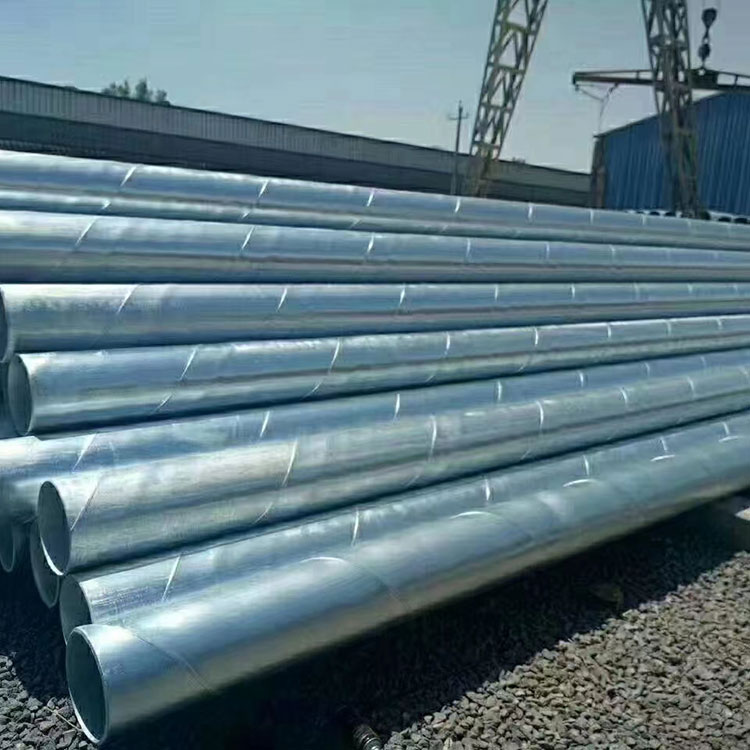 3PE Galvanized SSAW Steel Pipe