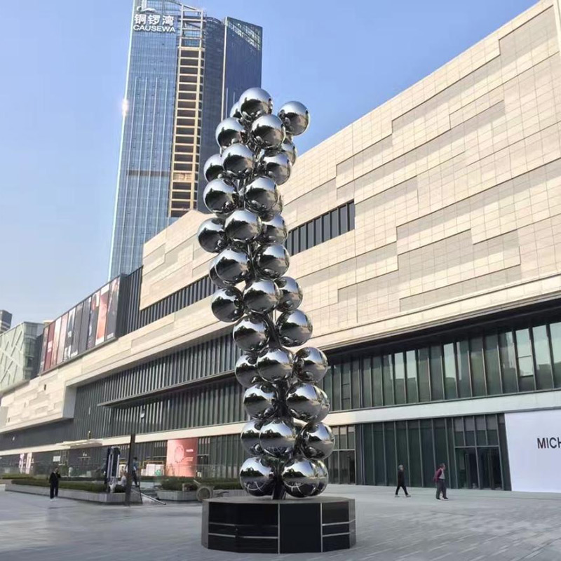 Beads Stainless Steel Sculpture