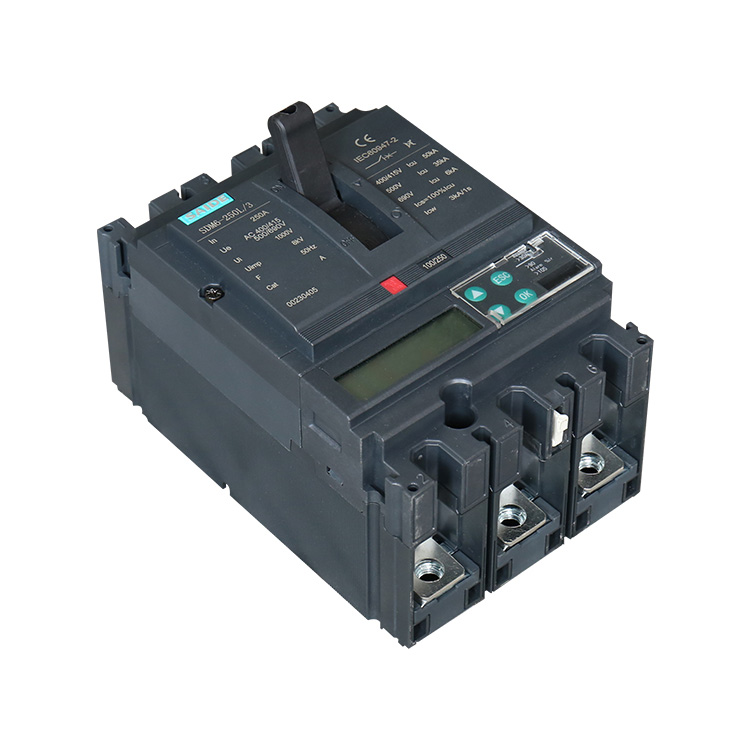 250A Molded Case Circuit Breaker with LCD Display