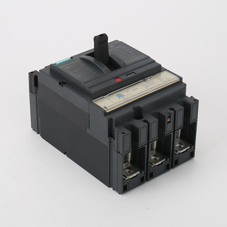 Disjuntor de caixa moldada de botão magnético térmico 250A