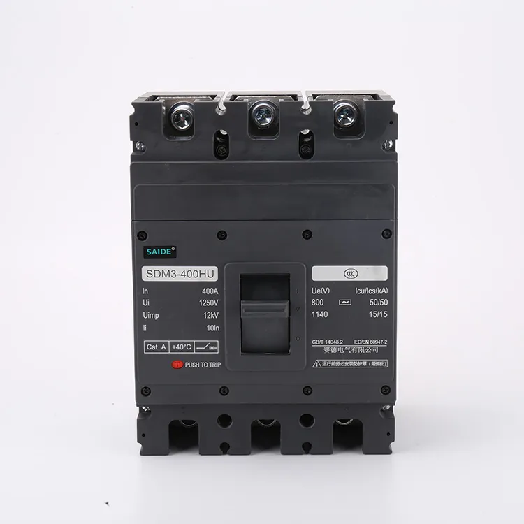 400A নতুন শক্তি AC DC Mccb