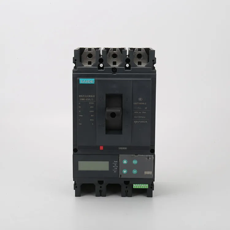 630A LCD Display Moulded Case Circuit Breakers