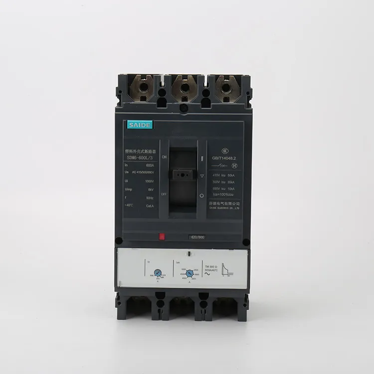 Low Voltage 600A Thermal Magnetic Circuit Breakers