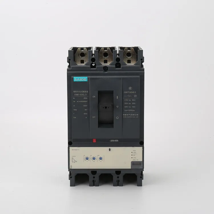 低電圧 630A 電動 MCCB