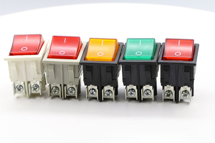 Types and principles of rocker switches