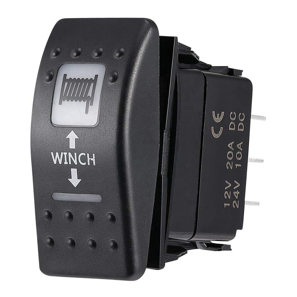 7Pin Winch Rocker Switch