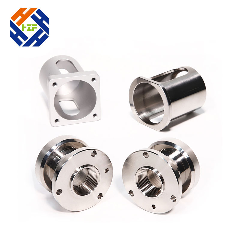 4 Axis Machined Brass Stainless Steel Parts