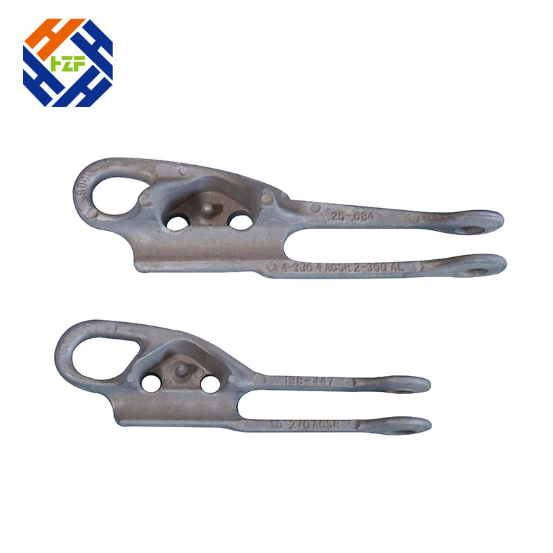 Aluminum Casting Deadends Bolted Straight Line Strain Clamp
