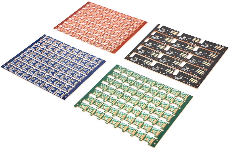 Why do PCB circuit boards have so many colors!