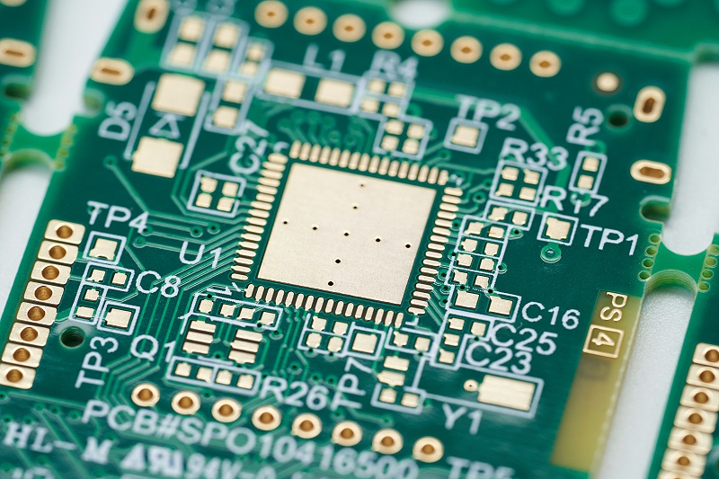 PCB circuit boards around the circle of perforated or metal cladding is used for what