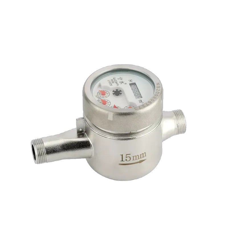 Multi-Jet Mechanical Water Meter with Stainless Steel body