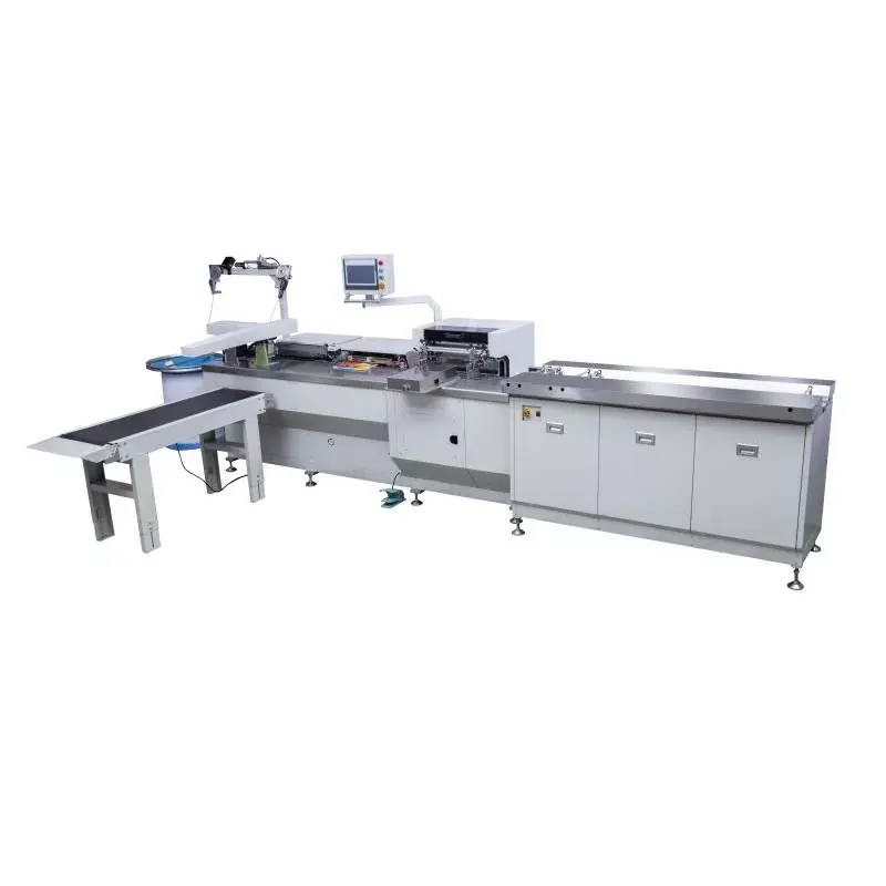 Loose Leaf Spiral Wire Punching and Binding Machine for Notebook with Hook