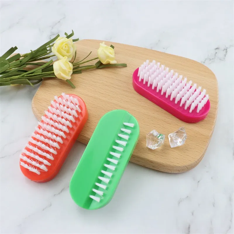 Spazzola per la pulizia della polvere per nail art in plastica