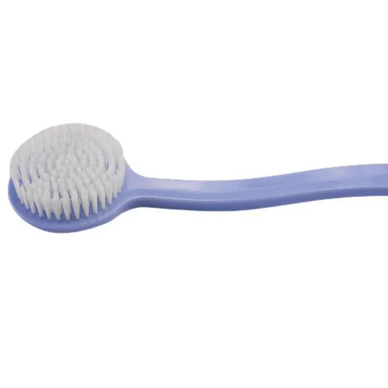 Brosse de bain transparente à long manche