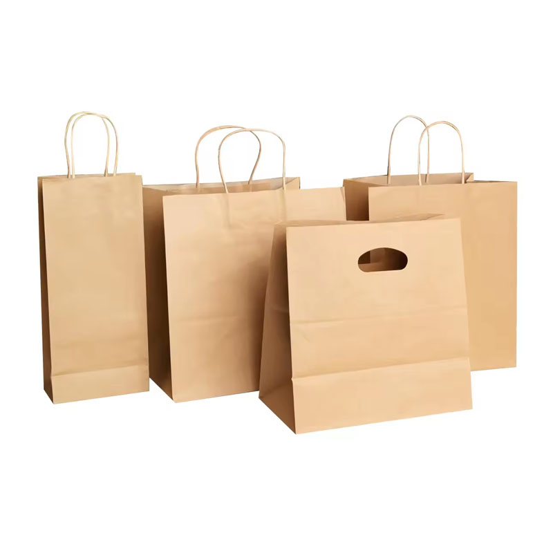 Återvinningsbar Kraft Shopping Bag