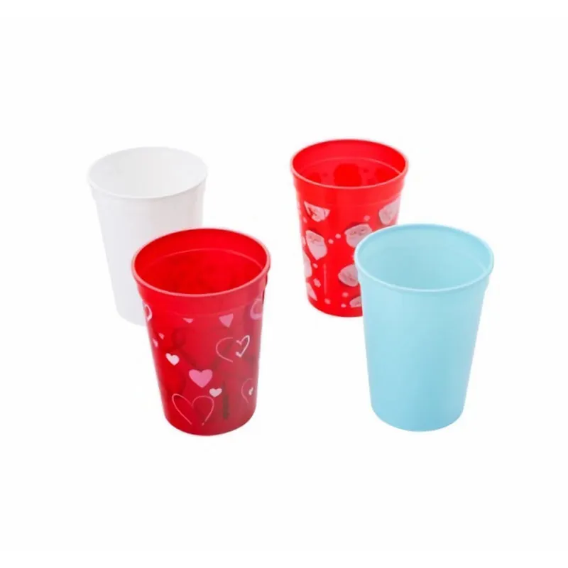 Pattern Customization Plastic PP Cup