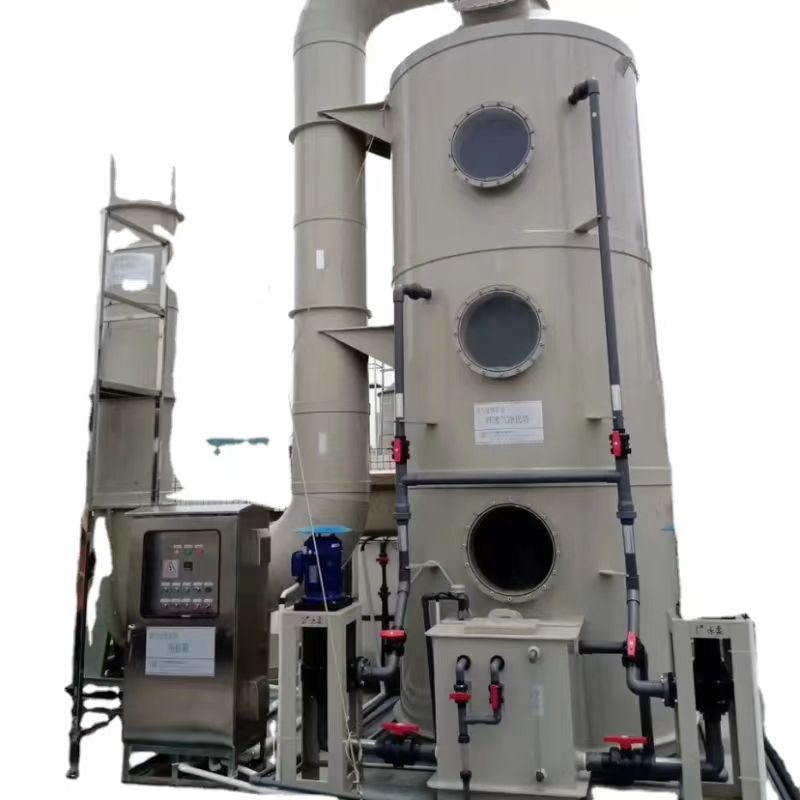 Torre de polvorització de tractament de gasos residuals