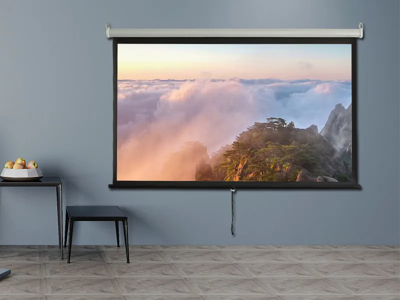 How to choose the projection screen?