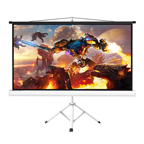 120 Inch 4: 3 Outdoor Projection 4k High -definition Bracket Screen