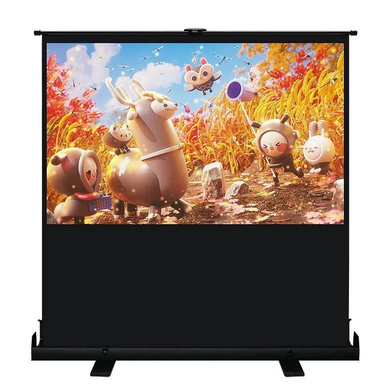 4:3 100 Floor Pull up Projection Screen