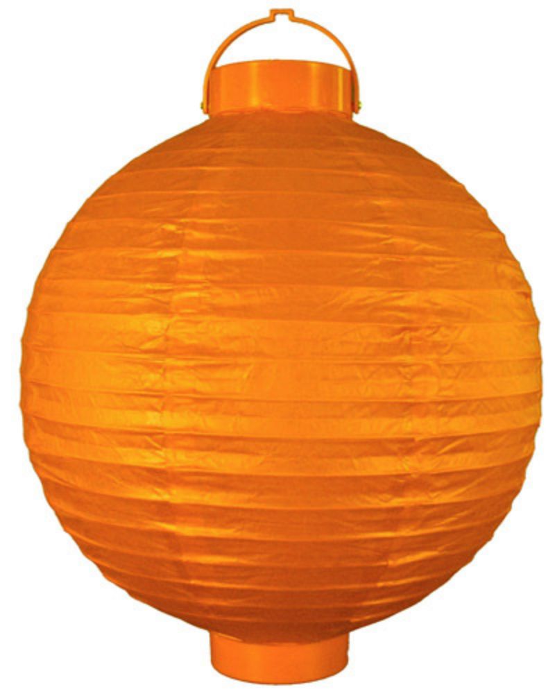 20cm LED Battery Operated Paper Lantern