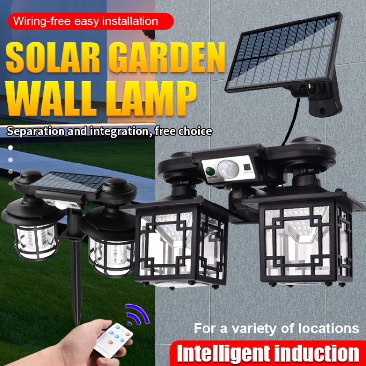 Outdoor Waterproof New Solar Dual Purpose Wall Lamp