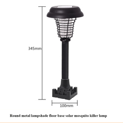 Lámpara UV para matar mosquitos, recargable, impermeable, para exteriores