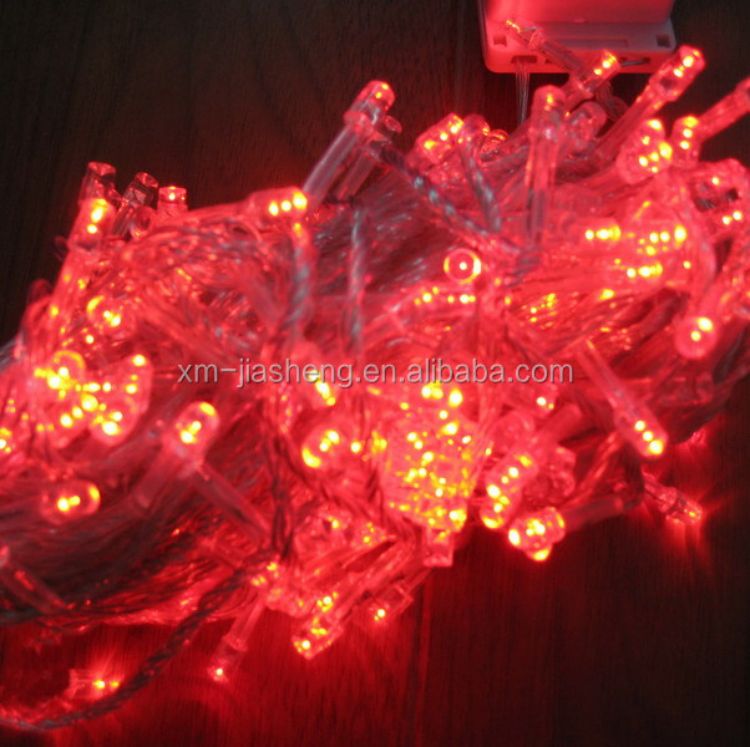 Cadena de luces de hadas de cadena LED de Navidad impermeable al aire libre
