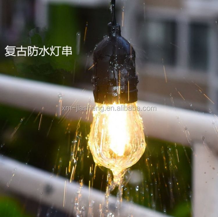 Outdoor Waterproof IP65 10m 10led Bulb E27 Christmas String Lights
