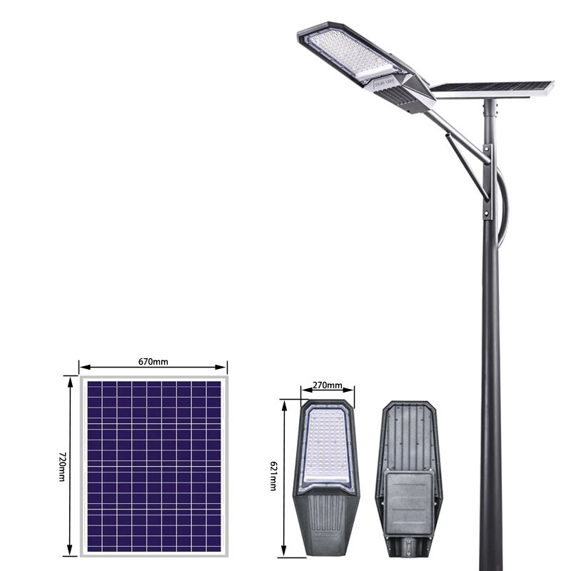 Module extérieur conçu pour lampadaire solaire tout-en-un