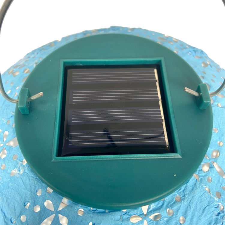 Linterna Tyvek solar colgante portátil personalizada IP44 impermeable al aire libre para jardín