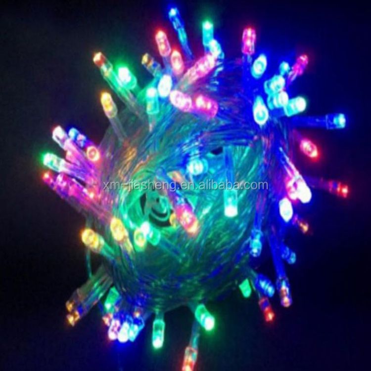 Waterproof Various Color LED Small Lights Connected Decoration RGB String Light