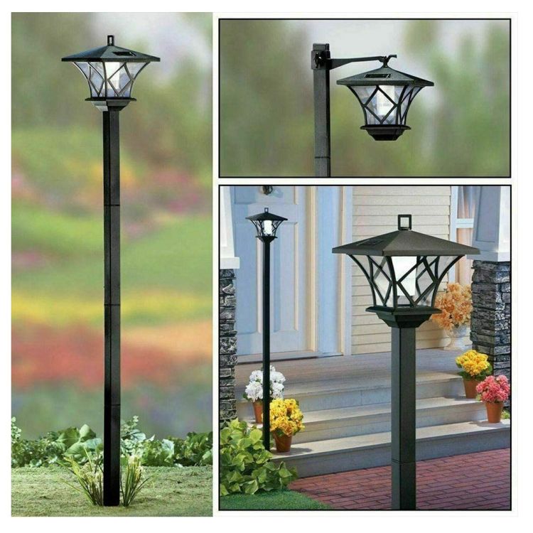 Outdoor Waterproof High Bright Led Solar Courtyard Flickering Flame Pathway Lights