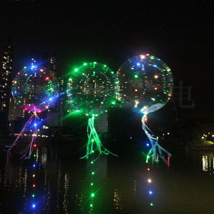 Decoración Hada LED alambre de cobre BoBo globo cadena luz para Navidad Halloween fiesta de boda